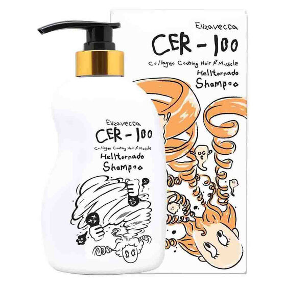 ELIZAVECCA CER-100 COLLAGEN HAIR A+ MUSCLE TORNADO SHAMPOO 500ML